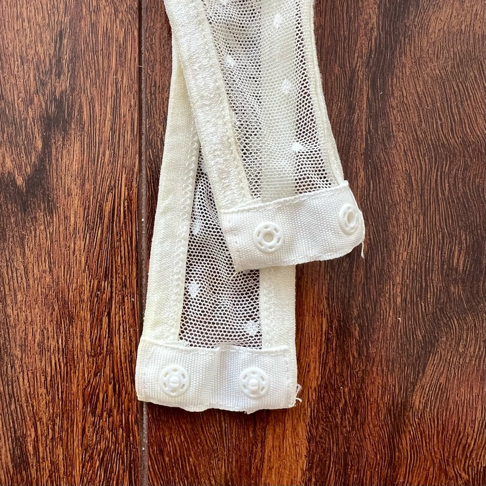 Bozzolo Cream Sheer Bodysuit - Picture 5 of 16